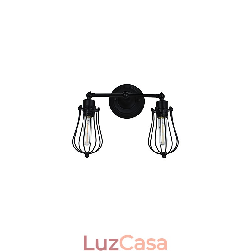 Pintura rústica de chalé para luminárias de parede com luz ambiente Luminária de parede