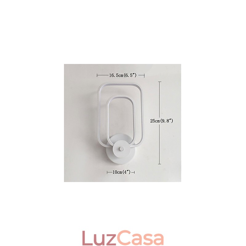 Luminária de parede de alumínio moderna minimalista varanda escada luminária de parede decorativa luzes de cabeceira