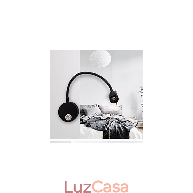 Recurso de pintura para luminária de parede com luz ambiente