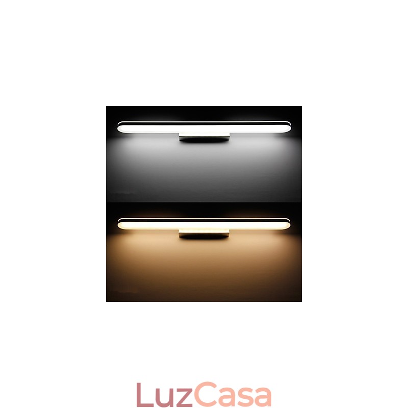 Luminária de parede moderna contemporânea integrada para luz ambiente Luminária de parede