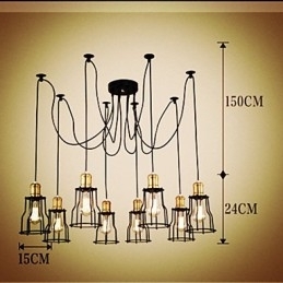 Designers do país pintando lustre de metal