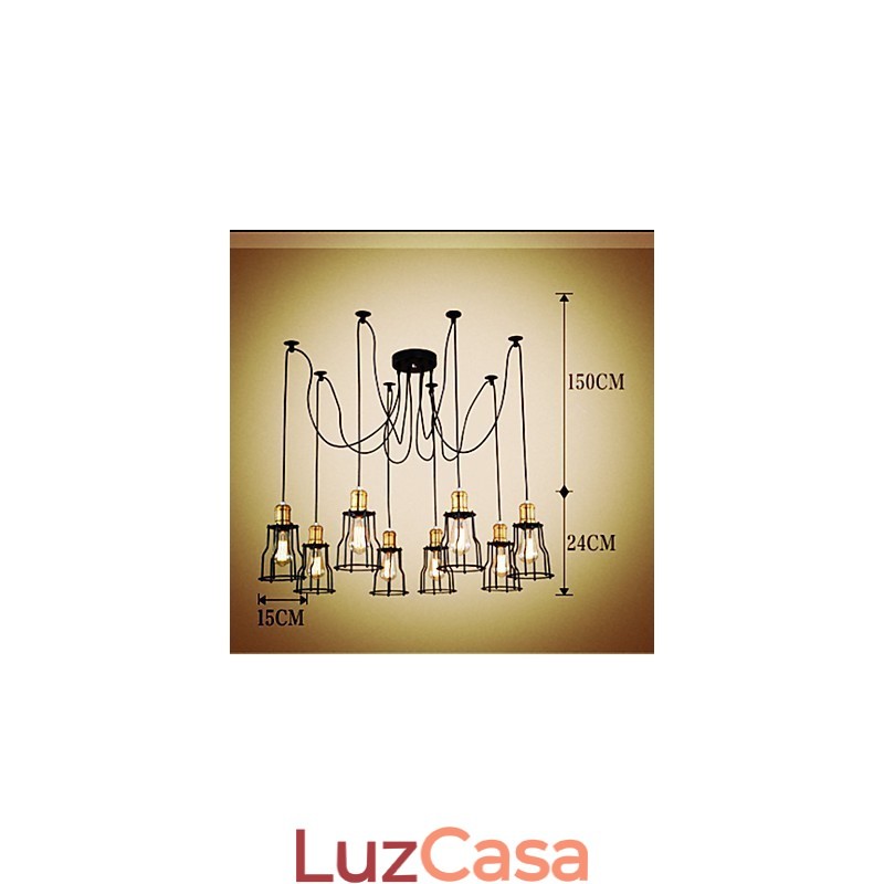 Designers do país pintando lustre de metal