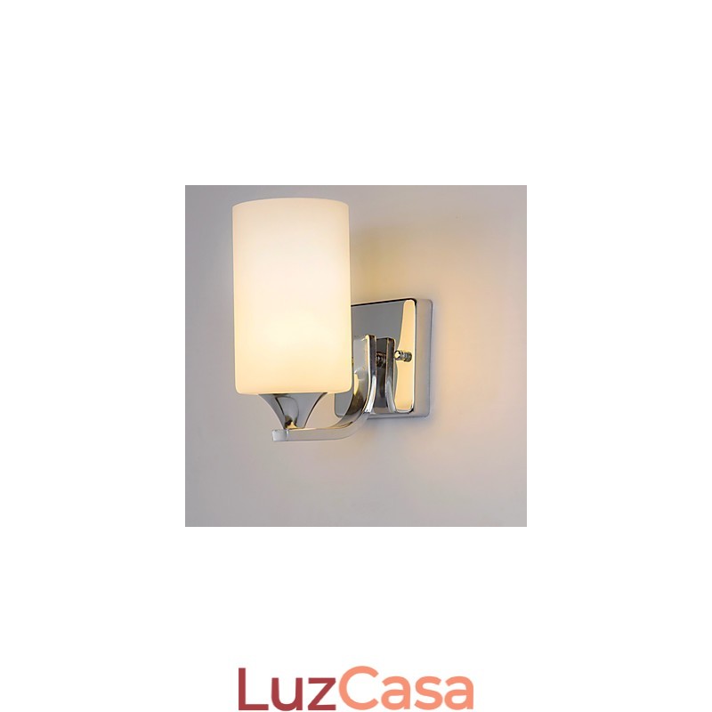 Luminária de parede metálica moderna contemporânea embutida e de teto Hugger, luminária de parede com destaque