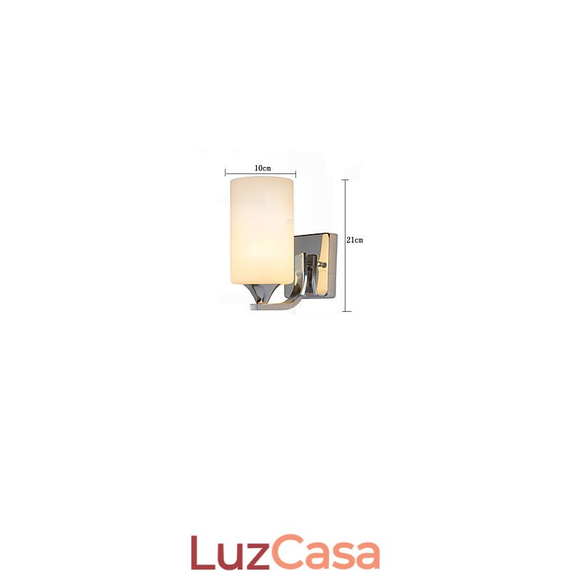 Luminária de parede metálica moderna contemporânea embutida e de teto Hugger, luminária de parede com destaque