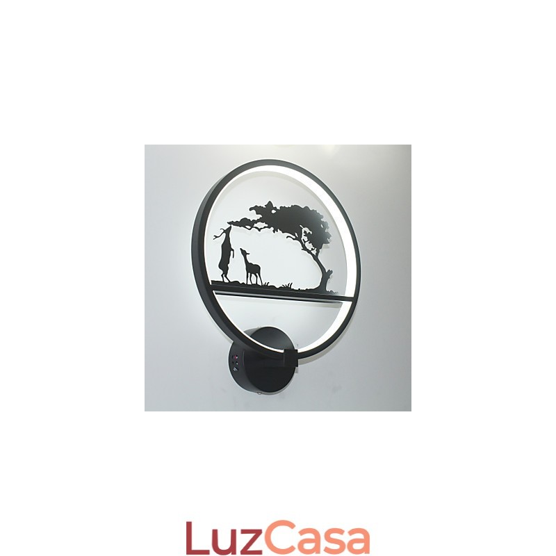 Luminária de parede de alumínio Novel Lighting Luminária de parede moderna simples Luminária de parede para corredor Luzes de cabeceira Iluminação comercial