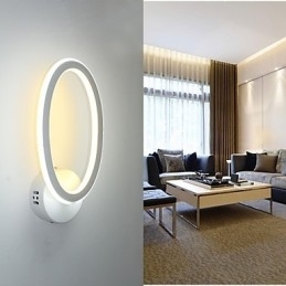 Luminária de parede de alumínio moderna, originalidade, breve, para ambientes internos, fundo, parede, corredor, escada, varanda, lâmpada