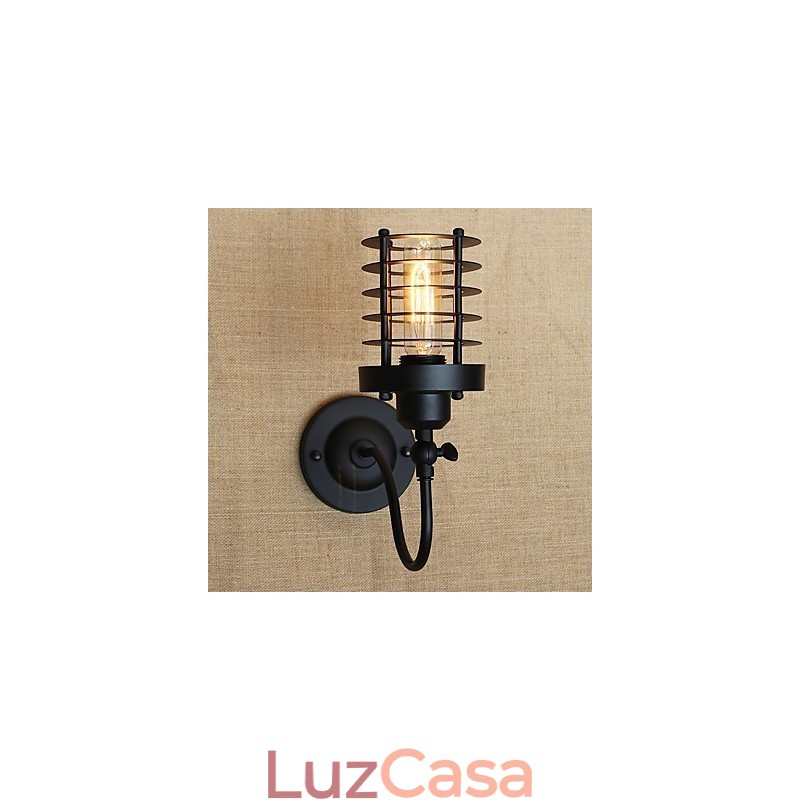 Pintura Vintage Country Recurso para Mini Estilo Arandelas de Parede de Luz Ambiente Luminária de Parede
