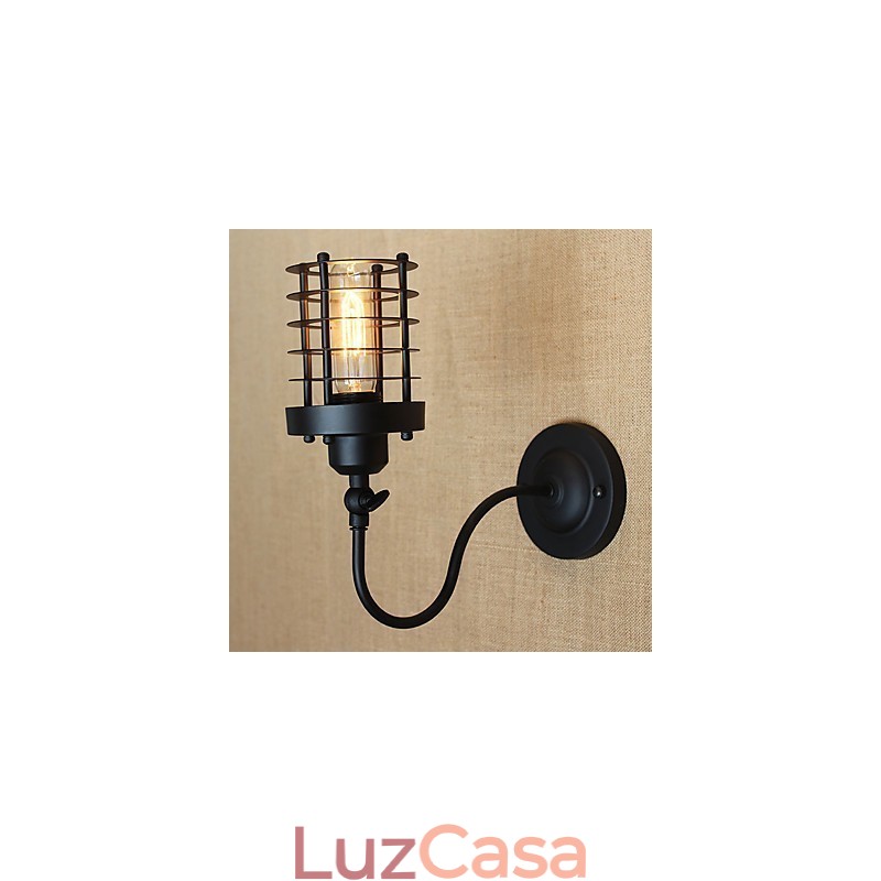 Pintura Vintage Country Recurso para Mini Estilo Arandelas de Parede de Luz Ambiente Luminária de Parede