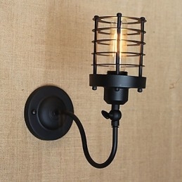 Pintura Vintage Country Recurso para Mini Estilo Arandelas de Parede de Luz Ambiente Luminária de Parede