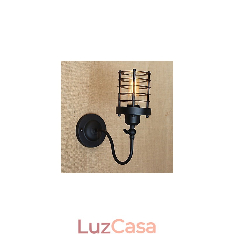 Pintura Vintage Country Recurso para Mini Estilo Arandelas de Parede de Luz Ambiente Luminária de Parede