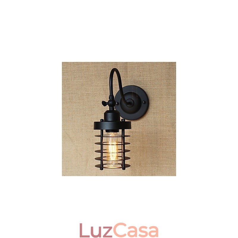 Pintura Vintage Country Recurso para Mini Estilo Arandelas de Parede de Luz Ambiente Luminária de Parede