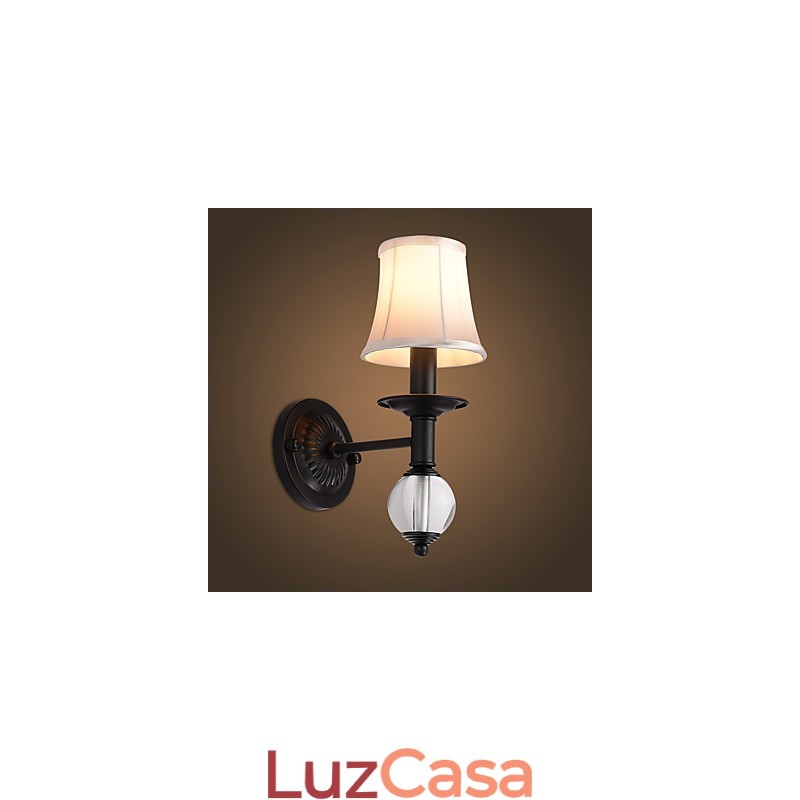 Rústico Lodge Simples Vintage Pintura Característica Luz Ambiente Arandelas de Parede Luz de Parede