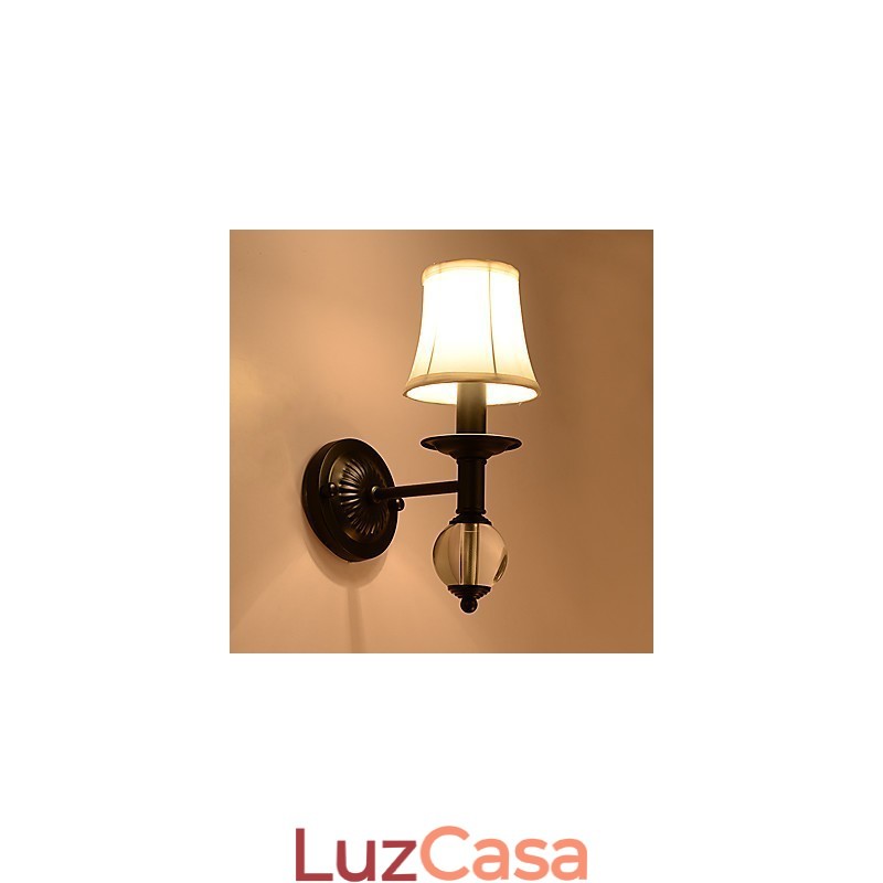 Rústico Lodge Simples Vintage Pintura Característica Luz Ambiente Arandelas de Parede Luz de Parede