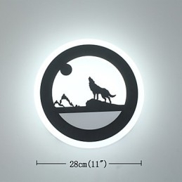 Luminária de parede para quarto, corredor, escadas, luzes, personalidade criativa, de lâmpadas de cabeceira modernas e minimalistas