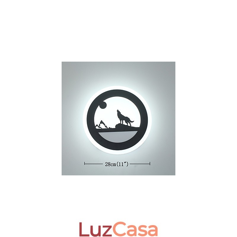 Luminária de parede para quarto, corredor, escadas, luzes, personalidade criativa, de lâmpadas de cabeceira modernas e minimalistas