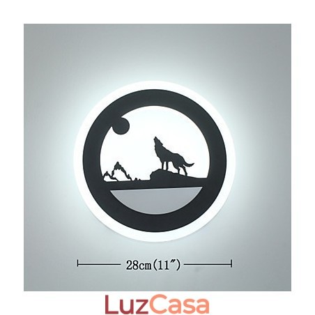 Luminária de parede para quarto, corredor, escadas, luzes, personalidade criativa, de lâmpadas de cabeceira modernas e minimalistas