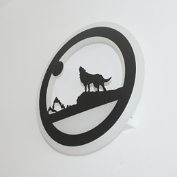 Luminária de parede para quarto, corredor, escadas, luzes, personalidade criativa, de lâmpadas de cabeceira modernas e minimalistas