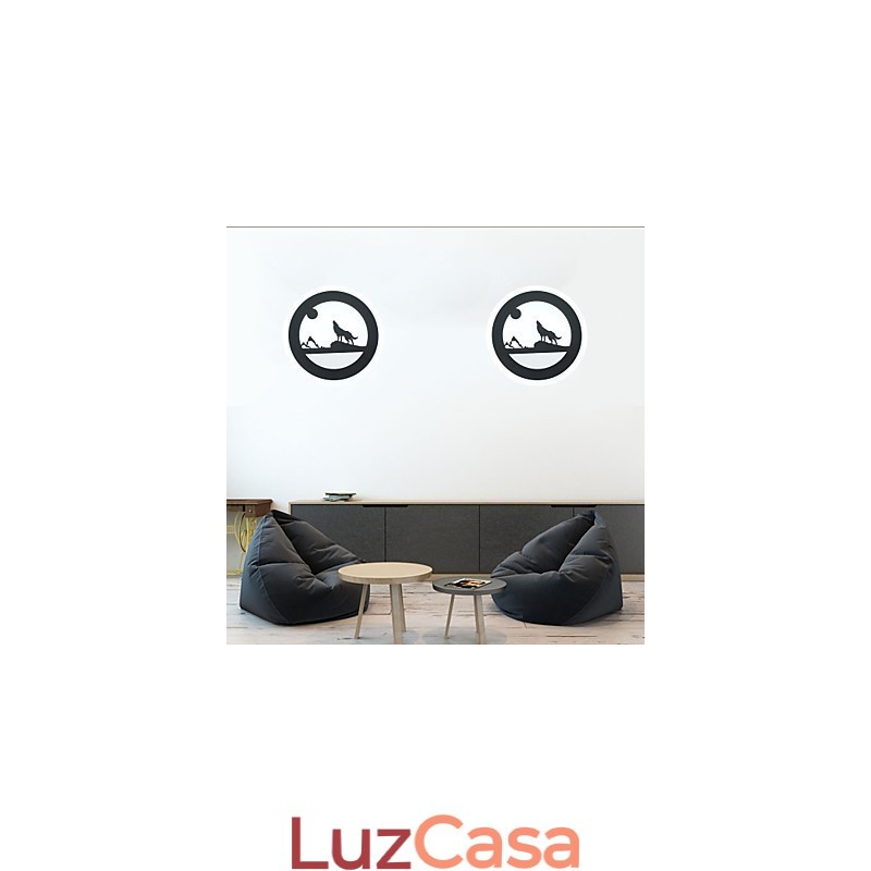 Luminária de parede para quarto, corredor, escadas, luzes, personalidade criativa, de lâmpadas de cabeceira modernas e minimalistas