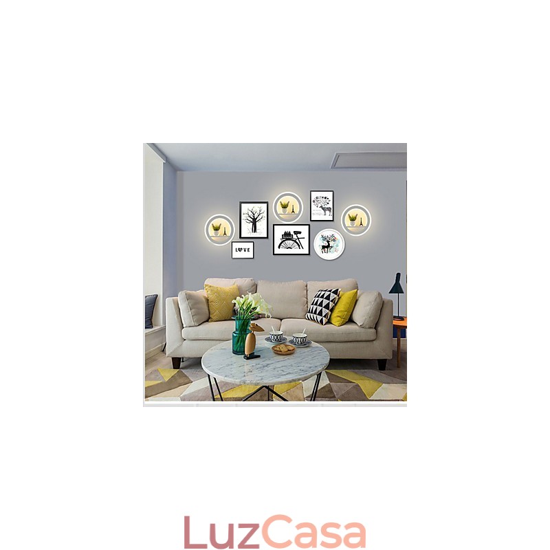 Luminária de parede para sala de estar Luminária de parede minimalista moderna Criatividade Luminária de parede decorativa minimalista Luminária de parede para quarto de cabeceira