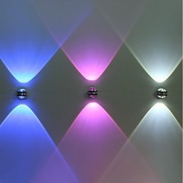 Luminária de parede com luz ambiente estilo mini multicolorido