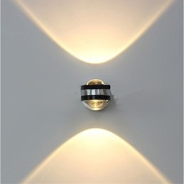 Luminária de parede com luz ambiente estilo mini multicolorido