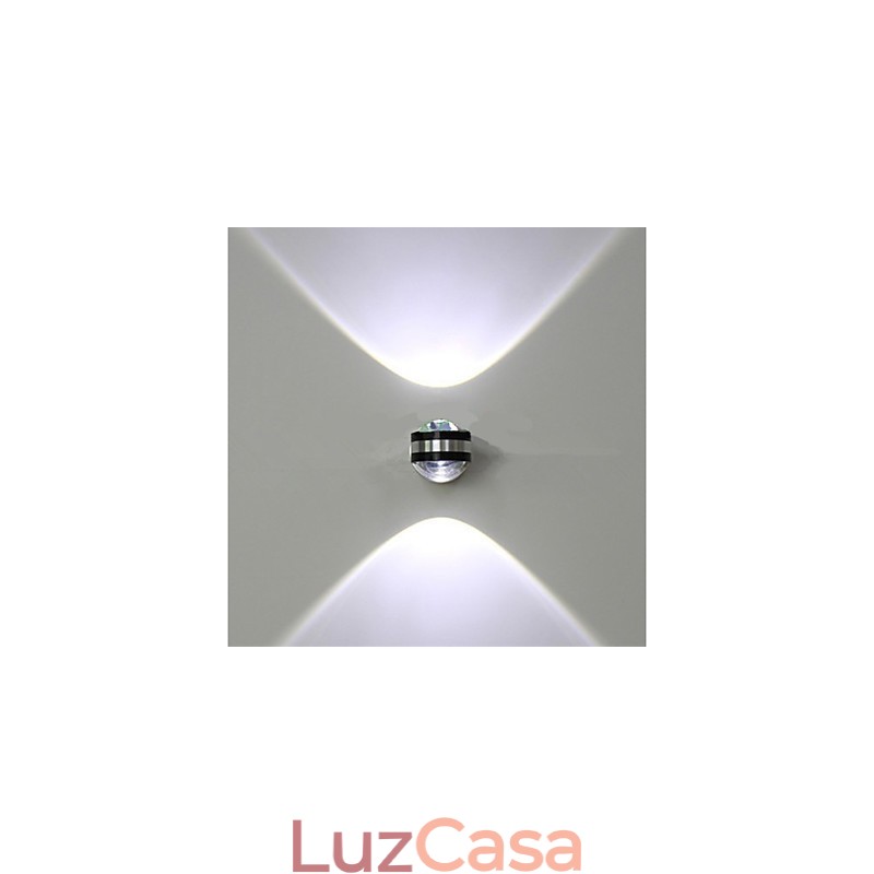 Luminária de parede com luz ambiente estilo mini multicolorido