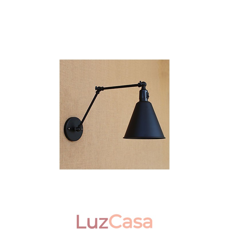 Recurso de pintura retrô country para braço oscilante estilo mini proteção ocular downlight luzes de braço oscilante