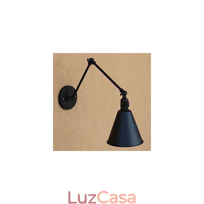 Recurso de pintura retrô country para braço oscilante estilo mini proteção ocular downlight luzes de braço oscilante