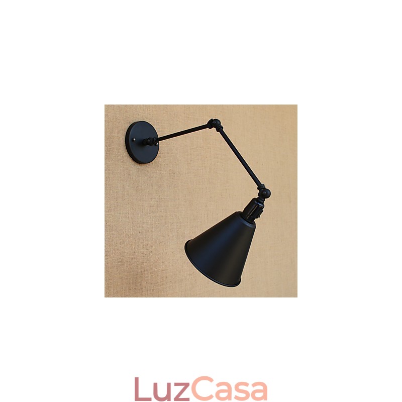 Recurso de pintura retrô country para braço oscilante estilo mini proteção ocular downlight luzes de braço oscilante