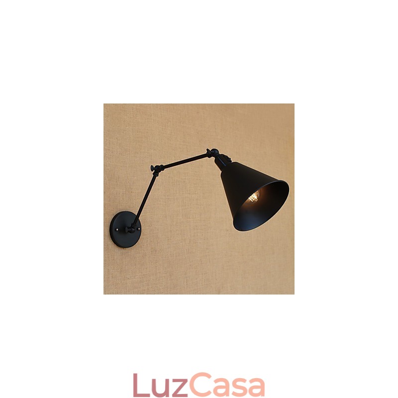 Recurso de pintura retrô country para braço oscilante estilo mini proteção ocular downlight luzes de braço oscilante