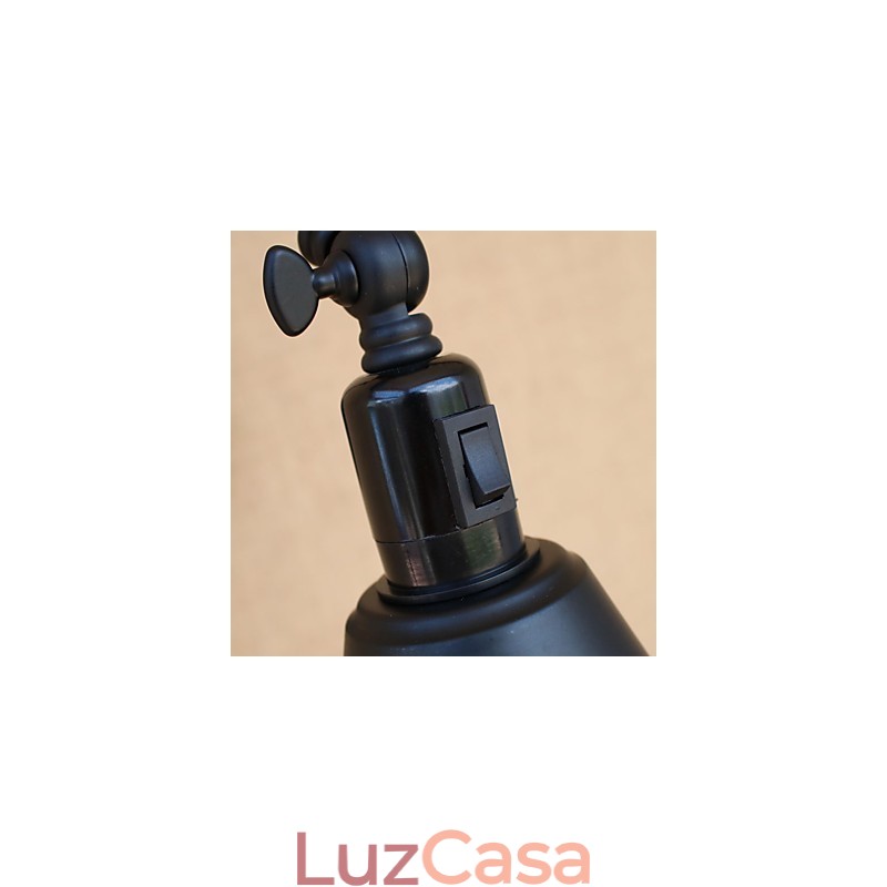 Recurso de pintura retrô country para braço oscilante estilo mini proteção ocular downlight luzes de braço oscilante