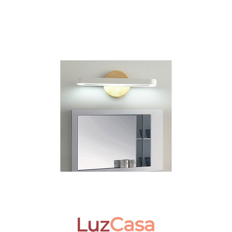 Luminária de parede moderna contemporânea com luz ambiente