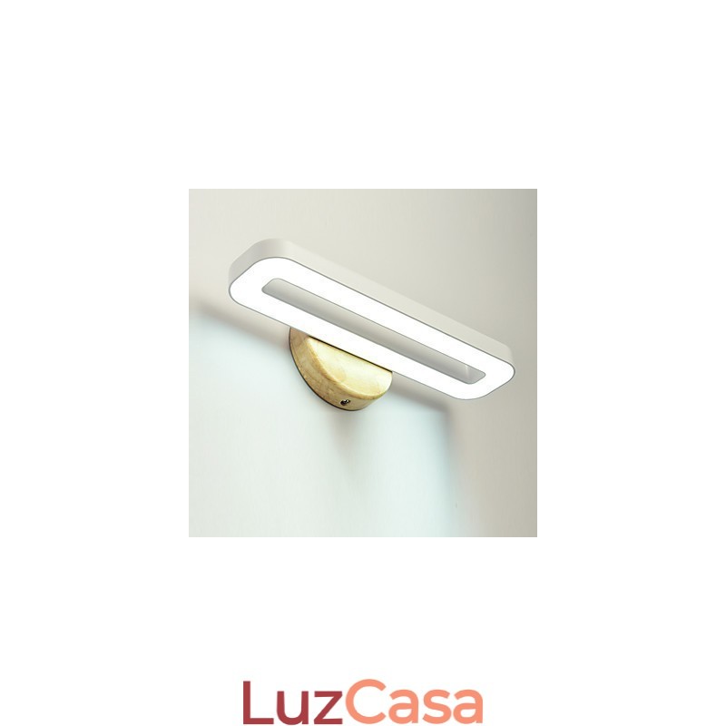 Luminária de parede moderna contemporânea com luz ambiente