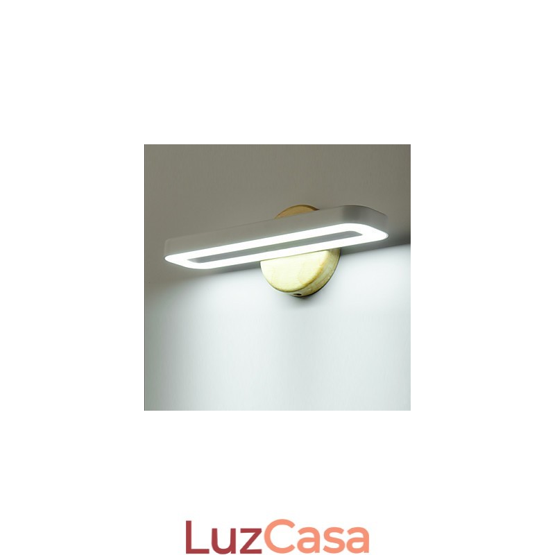 Luminária de parede moderna contemporânea com luz ambiente