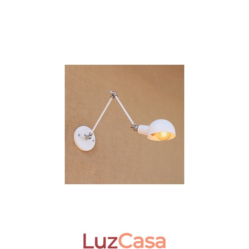 Pintura Vintage Country Recurso para Mini Estilo Braço oscilante Proteção para os olhos Luz ambiente Braço oscilante Luzes de parede