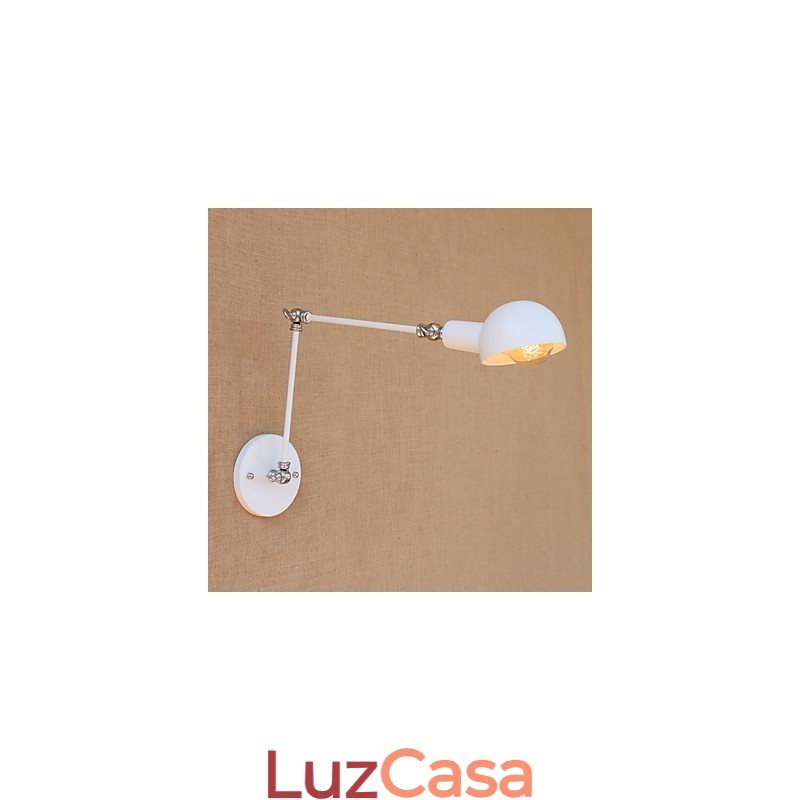 Pintura Vintage Country Recurso para Mini Estilo Braço oscilante Proteção para os olhos Luz ambiente Braço oscilante Luzes de parede