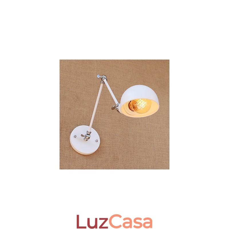 Pintura Vintage Country Recurso para Mini Estilo Braço oscilante Proteção para os olhos Luz ambiente Braço oscilante Luzes de parede