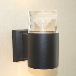 Recurso simples integrado para arandelas de parede com luz ambiente