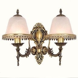 Luminária de parede vintage galvanizada Downlight