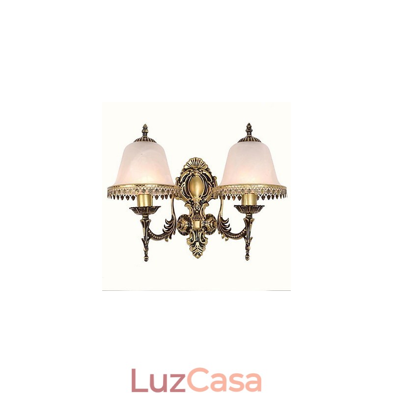 Luminária de parede vintage galvanizada Downlight