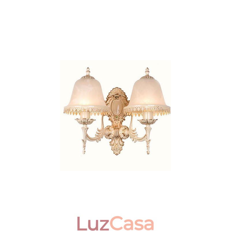 Luminária de parede vintage galvanizada Downlight