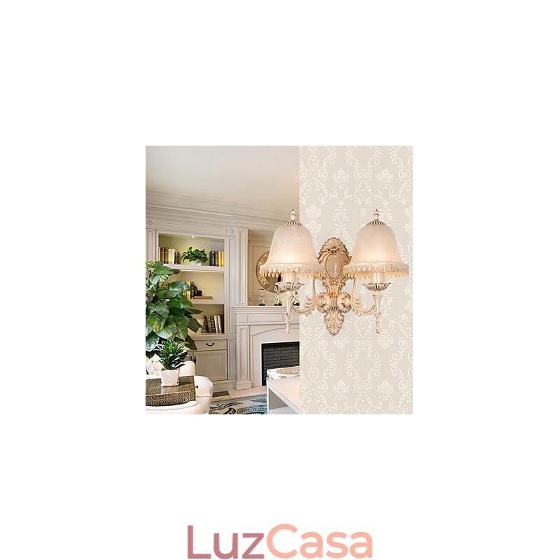 Luminária de parede vintage galvanizada Downlight