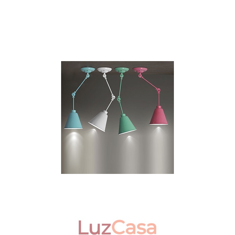 Luminária de parede moderna contemporânea com luz ambiente