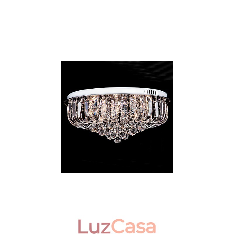 Montagem embutida Cristal Tradicional Clássico Metal