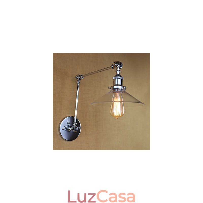 Recurso de galvanoplastia retrô vintage country para braço oscilante estilo mini, luz ambiente, balanço