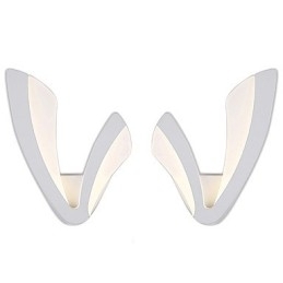 Recurso contemporâneo moderno integrado para arandelas de parede de luz ambiente estilo mini