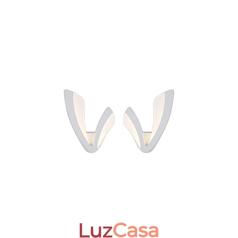 Recurso contemporâneo moderno integrado para arandelas de parede de luz ambiente estilo mini