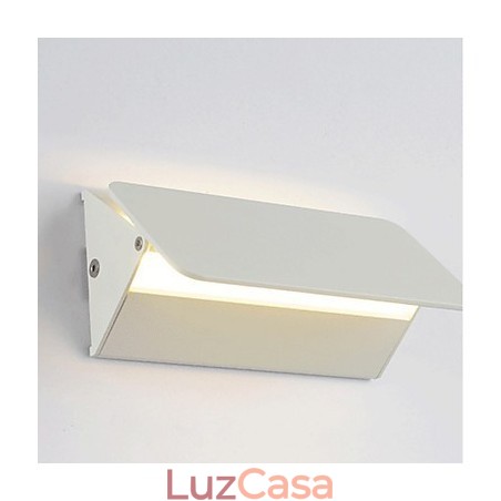 Luminária de parede moderna, luminária de parede ajustável de alumínio para quarto, sala de jantar, sala de estar, iluminação interna, luminária de parede