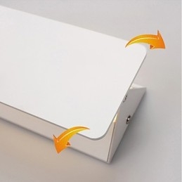 Luminária de parede moderna, luminária de parede ajustável de alumínio para quarto, sala de jantar, sala de estar, iluminação interna, luminária de parede