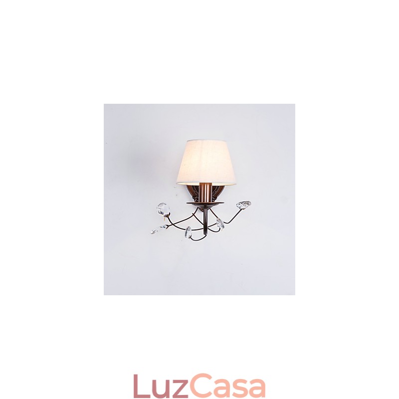 Recurso galvanizado rústico para arandelas de parede estilo mini, luz ambiente, luminária de parede
